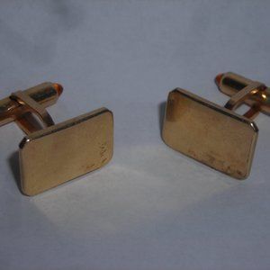 Cufflinks ,vintage Krementz,gold tone